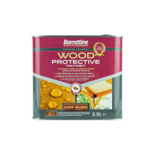 Barrettine Wood Protective Treatment Dark Brown 25L Ideal Treatment for Ou