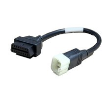 6 PIN to 16 PIN OBD2 Connector Diagnostic Tool Adapter Cables for