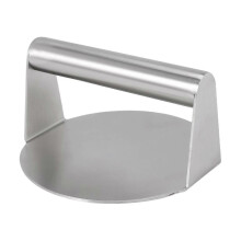 Stainless Steel Burger Round Smash Burger with Handle