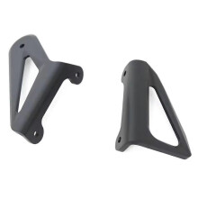Accessori per moto Piastre di copertura per poggiapiedi posteriori Staffa di montaggio per poggiapiedi