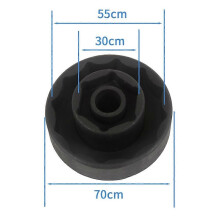 Motorcycle Wheel Tool Nut Socket Wrench 55mm + 30mm compatible for Ducati 1098 1198 1199 Multistrada Diavel