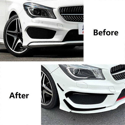 For CLA Class C117 Line 2013-2015 Front Bumper Lip Splitter Spoiler Diffuser Cover Trim