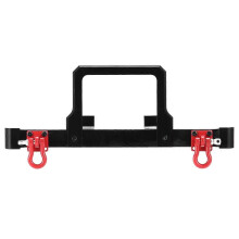 Metal Front Bumper with Tow Hook for MN D90 D91 D96 MN-90 ,Black
