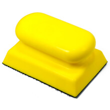 Pukamam Hook and Loop Hand Sanding Block - 10cm x 7cm Reusable Sanding Sponge Ho