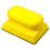 Pukamam Hook and Loop Hand Sanding Block - 10cm x 7cm Reusable Sanding Sponge Ho 1