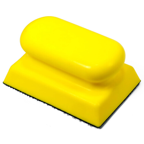 Pukamam Hook and Loop Hand Sanding Block  10cm x 7cm Reusable Sanding Spong