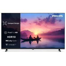 Philips 24PHS6000 2K HD LED Smart TV - 24 Inch Display with Pixel Plus, Titan OS Platform and Dolby Digital Sound, Works with Alexa and Google Voice