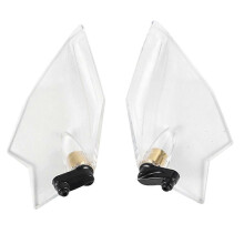 Motorcycle Adjustable Upper Fairing Air Deflector for Gold Wing 1800 2018-2022 Wind Deflector Parts White