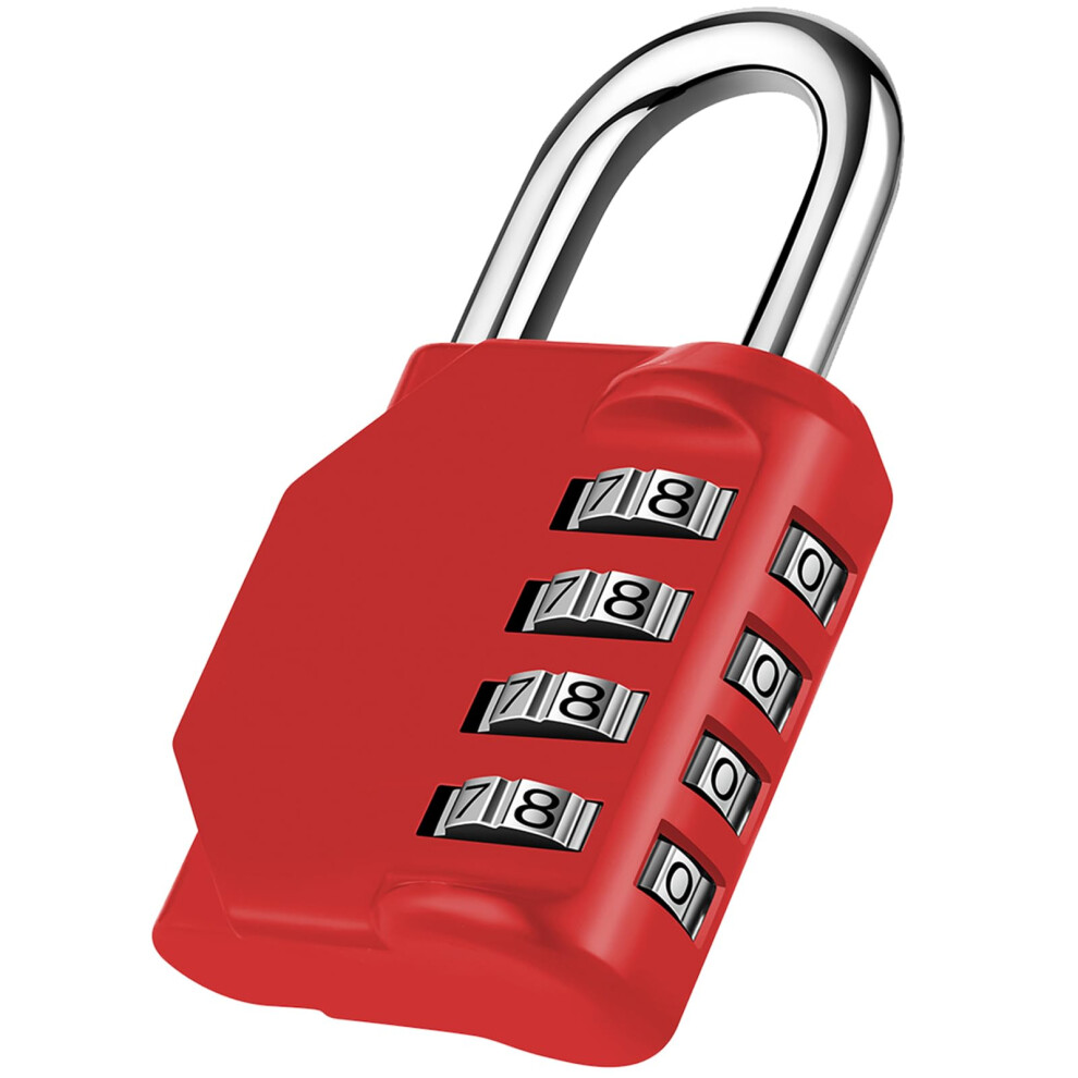 Nage Padlocks With Code Combination Lock 4 Digit Gym Locker Padlocks Resett 3179222376402