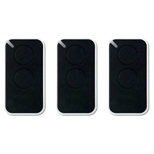 3X for NICE Universal Garage Remote Control 433.92MHz 2-Channel Rolling Code A 1