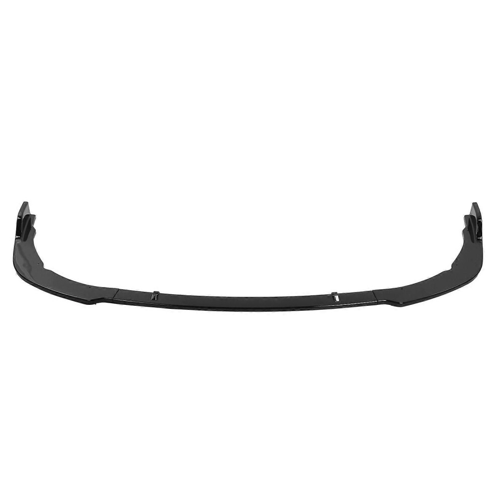 3-Piece Front Bumper Lip Spoiler Kit For Camry Se Xse 2018-2020 Gloss Black 9152359433686