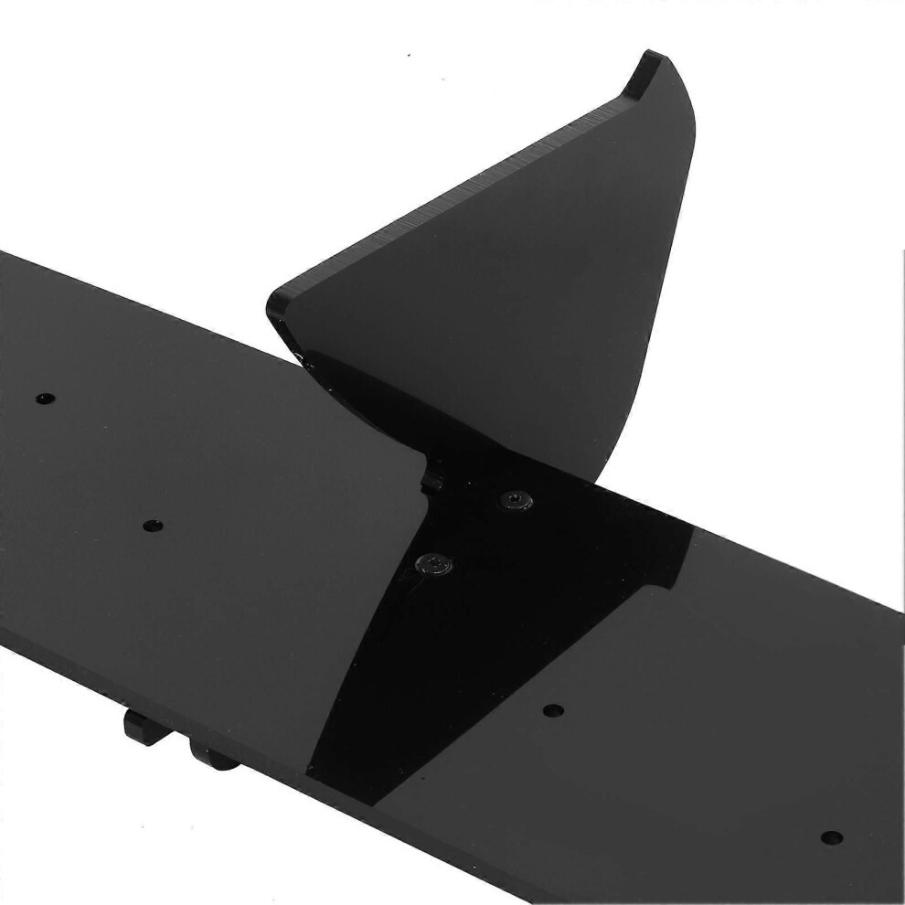 Gloss For Maxton Style Rear Bumper Diffuser Valance Extension Fit For Mk8 2021+ Black 9152359433549