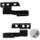 Universal Metal Wiper Blade Arm Adapter Kit - Pair for Front Windshield 1