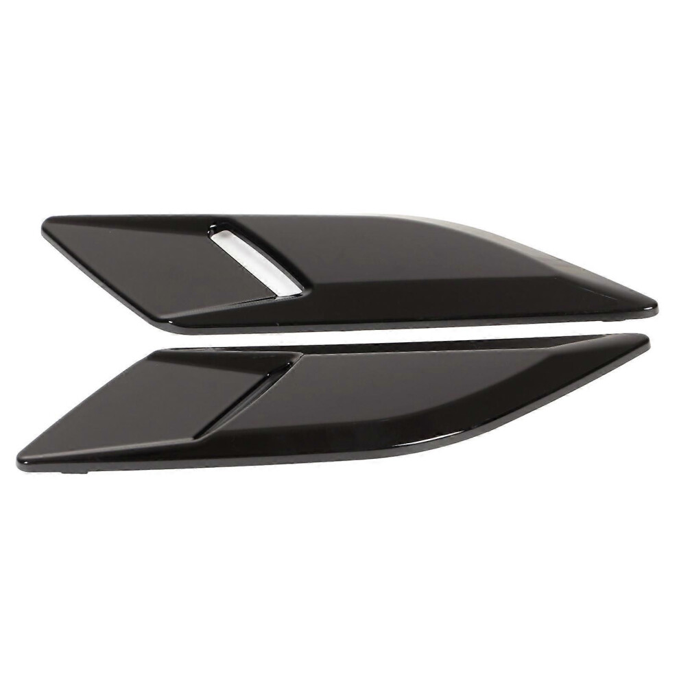 Pair Of Bonnet Air Outlet Decorative Trims For Land Rover Range Rover Sport L494 2014-2022, Gloss Black 9152359433907