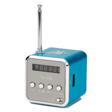 Mini Radio Digital Radio Td V26 Small Portable Retro Mains And Battery Mini Speaker Music Stereo Mp3 Mp4 Player Portable Fm Pc Fashion Support Tf Car