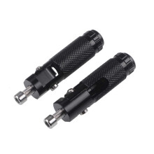 2 pezzi M8 Pedane pieghevoli universali per moto e scooter