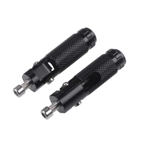 2 pezzi M8 Pedane pieghevoli universali per moto e scooter