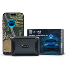 SALIND 11 2G - Magnetic GPS Tracker for Cars, Other Vehicles and Business - UK & Worldwide Real Time Tracking, Safe Area, Route Memory System and Ala
