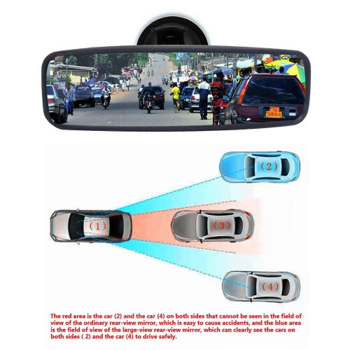 Interior Rear View Mirror- 814842 Replacement for Peugeot 107 2