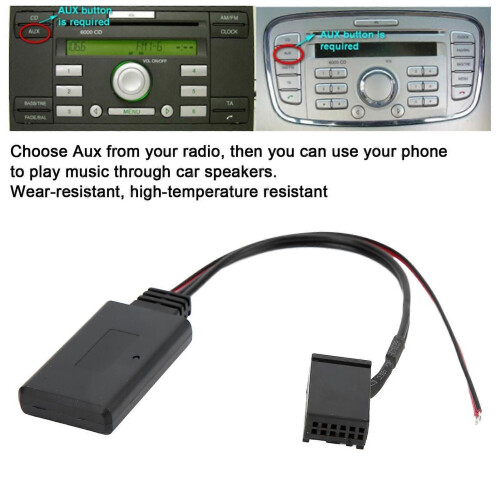 Καλώδιο Aux CD αυτοκινήτου ή προσαρμογέας Bluetooth 5.0 αντικατ 2