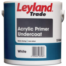 Leyland Trade Acrylic Primer Undercoat - White 2.5L