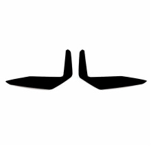 Rear Bumper Lip Splitter Canards Cover for X1 U11 23-24, Black