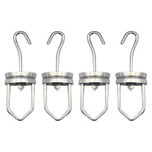 4PCS Paint Rotary Swivel Hooks High Temperature Rotary Hook