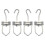 4PCS Paint Rotary Swivel Hooks High Temperature Rotary Hook 1