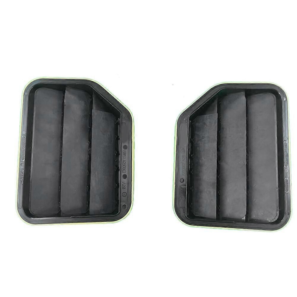 1Pair Car Rear Air Inlet Vent Grille Bm51a280b63a2b Bm51-A280b62a2b Compatible For Compatible Ford Escort Focus Ecoboost 2012-2021 Air Outlet 9152359441100
