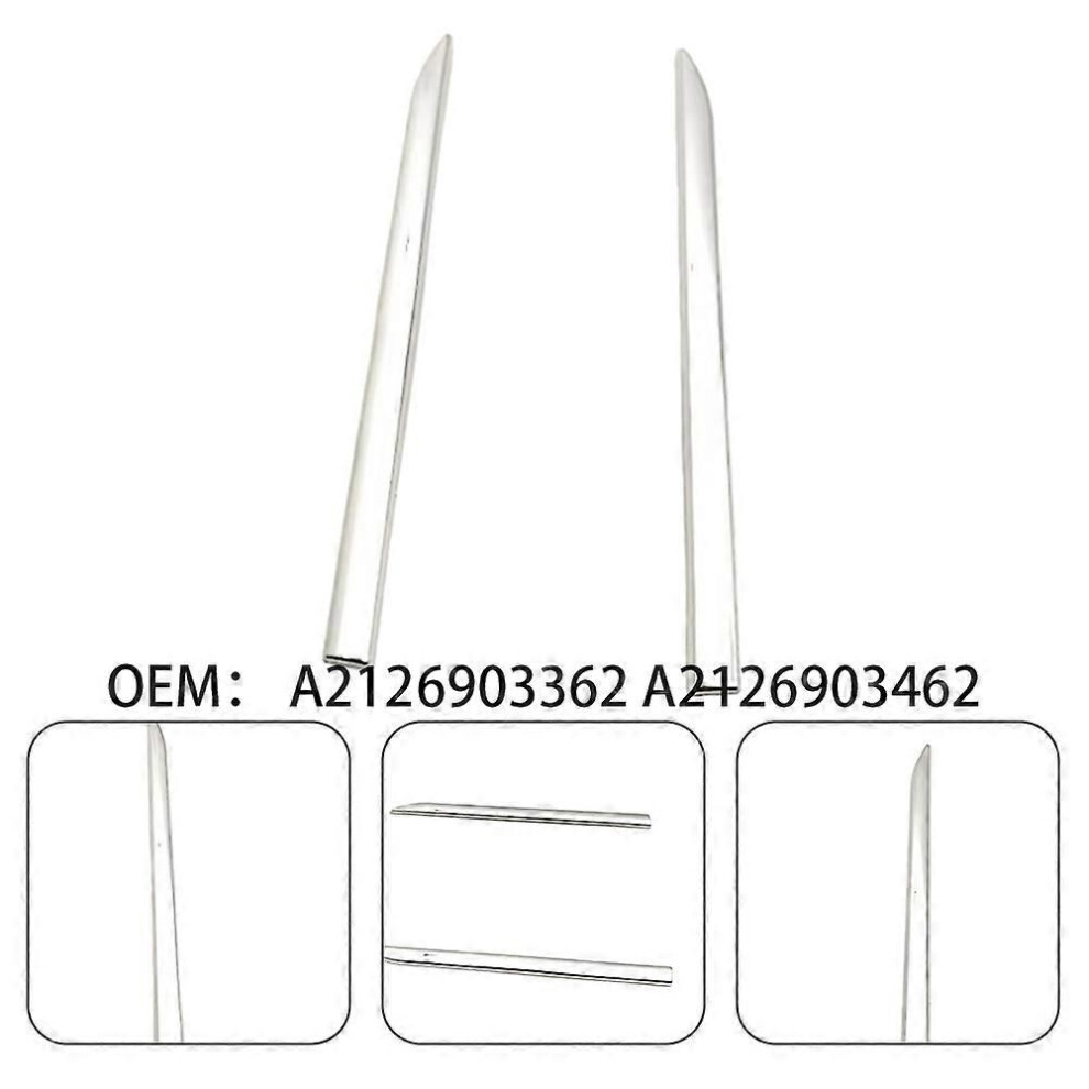 A2126903362 A2126903462 Car Fender Trim Chrome Strips For Mercedes-Benz W212 E180 E200 E250 E300 E320 E350 Light 9152359431422