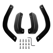 4pcs Front and Rear Mud Guard Set Mud Flap Delete for Chevy Silverado 2019-2025,Mud Guards for Chevrolet Silverado 1500