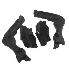 4pcs/Set Front Hood Foam Buffer Cotton for Peugeot T93 308S 408 2014-2020 9808244980 9808245080 9677265180 9677265580