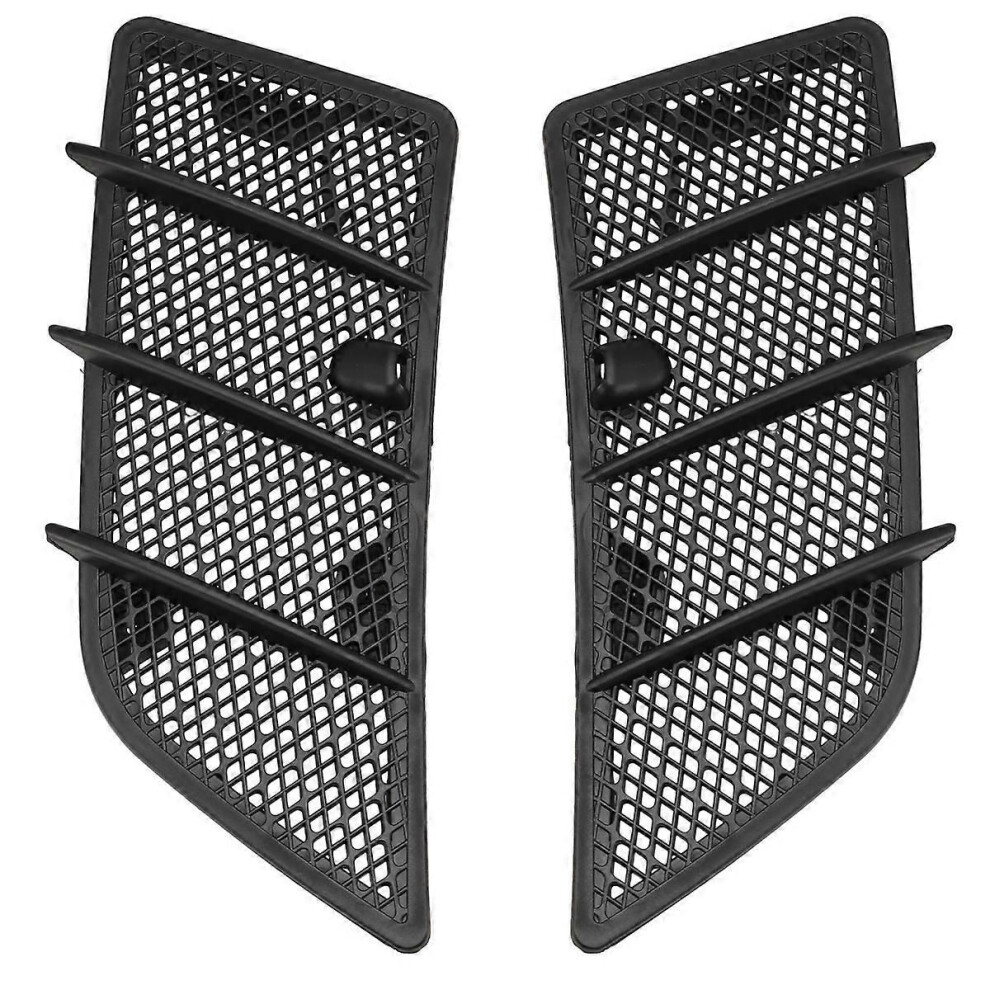 2Pcs Car Front Hood Air Vent Grille Cover Air Flow Intake Hoods Compatible W164 Ml / Class 2008-2011 9152359434218