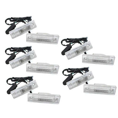 5Pair Rear License Plate Light and Trunk Release Switch for