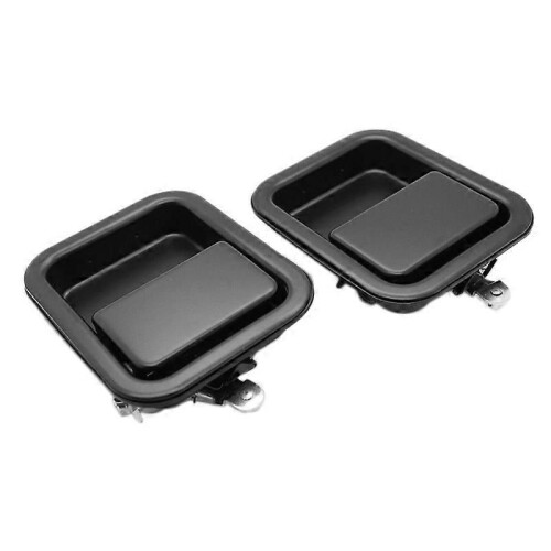 Metal Front Exterior Door Handle Set Full Door Type for