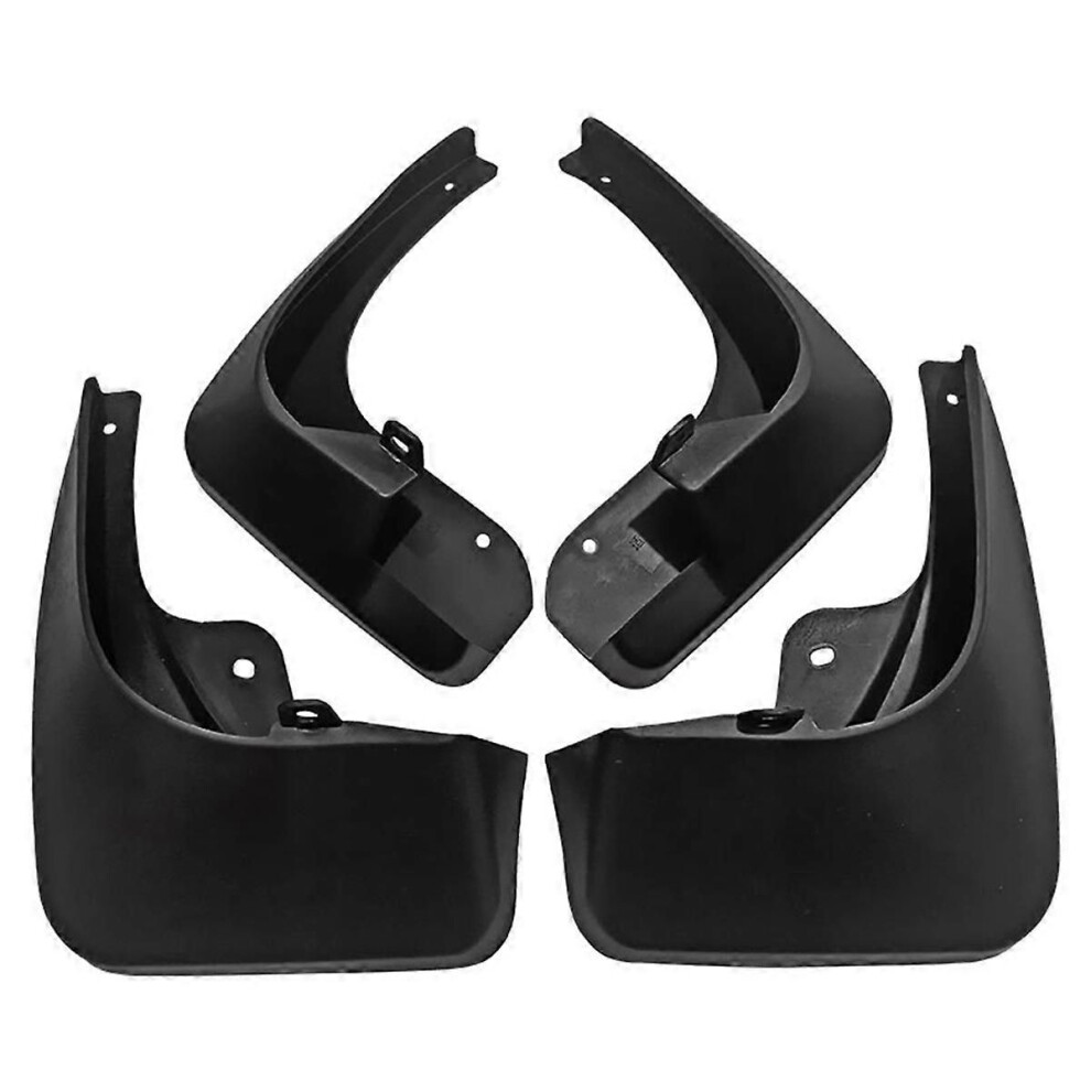4Pcs Car Mudguard Mud Flaps For 508 2011-2018 Black 9152359432122