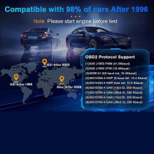 T300 Check Engine Code Reader for Cars and Trucks, Car Battery Tester, OBD2 Scanner Diagnostic Tool,Car Fault Scanner