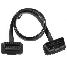 OBD2 16Pin Male to Female Extension Cable for Car Diagnostic Adapter 60cm/24in Length