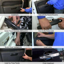 1Set Front Rear Left Right Exterior Door Handle for 2007-2013 15915619 15915148 15915620 15915147
