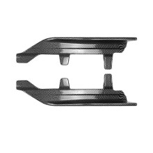 Zijskirts/spoilers compatibel met BMW 2 Serie G42 M Sport 2022-2025. Zijsplitters/canards/beschermingsaccessoires.