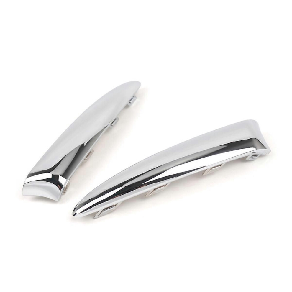 1Pair For 500 2016-2020 Front Bumper Side Chrome Trim 735642306 735642307 9152359442756