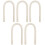Free Bending Hook for Hanging Bags Free Bending Hook Multi-Function Use As Cupboard Lock and Phone S 1