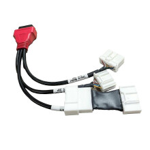 compatible Tesla CAN Bus Diagnostic Cable 1-to-3 Splitter compatible Autel/LAUNCH/XTool EV Scan Tools