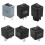 9038 Relay Bypass Switch Kit, Replace 9036 9037, Relay Tester Diagnostic Scan Tool Relay Bypass Master Kit, 6-Pack 1