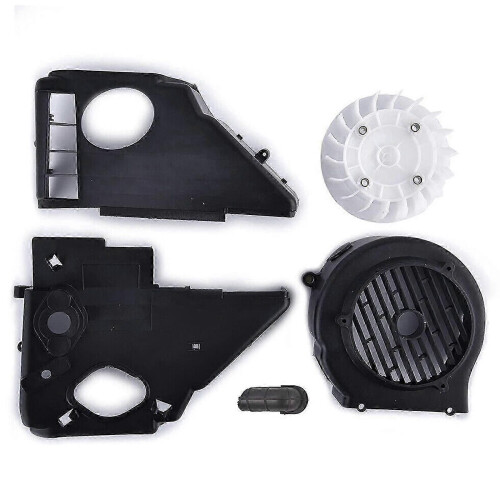 Gy6 150cc Motor-Luftkühlungs-Set mit Lüfter und Abdeckung für Roller