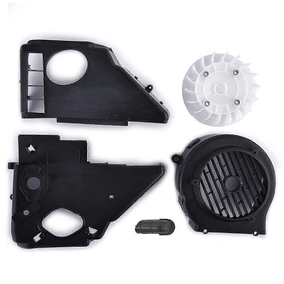 Gy6 150Cc Engine Air Cooling Shroud Set With Fan & Cover For Scooter 9152359460552