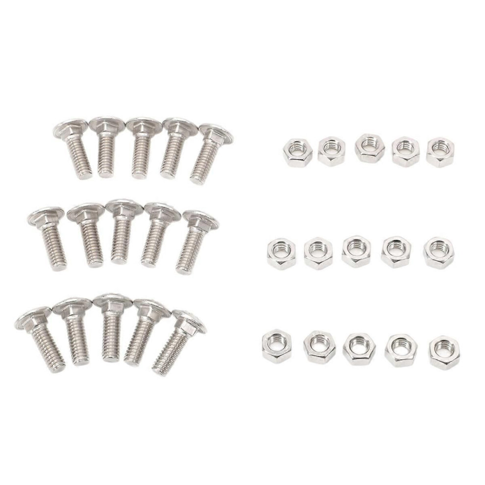 Bumper Bolts And Nuts Bumper Bolts Kit 4A00080-A For 1964-1967 9152359442817