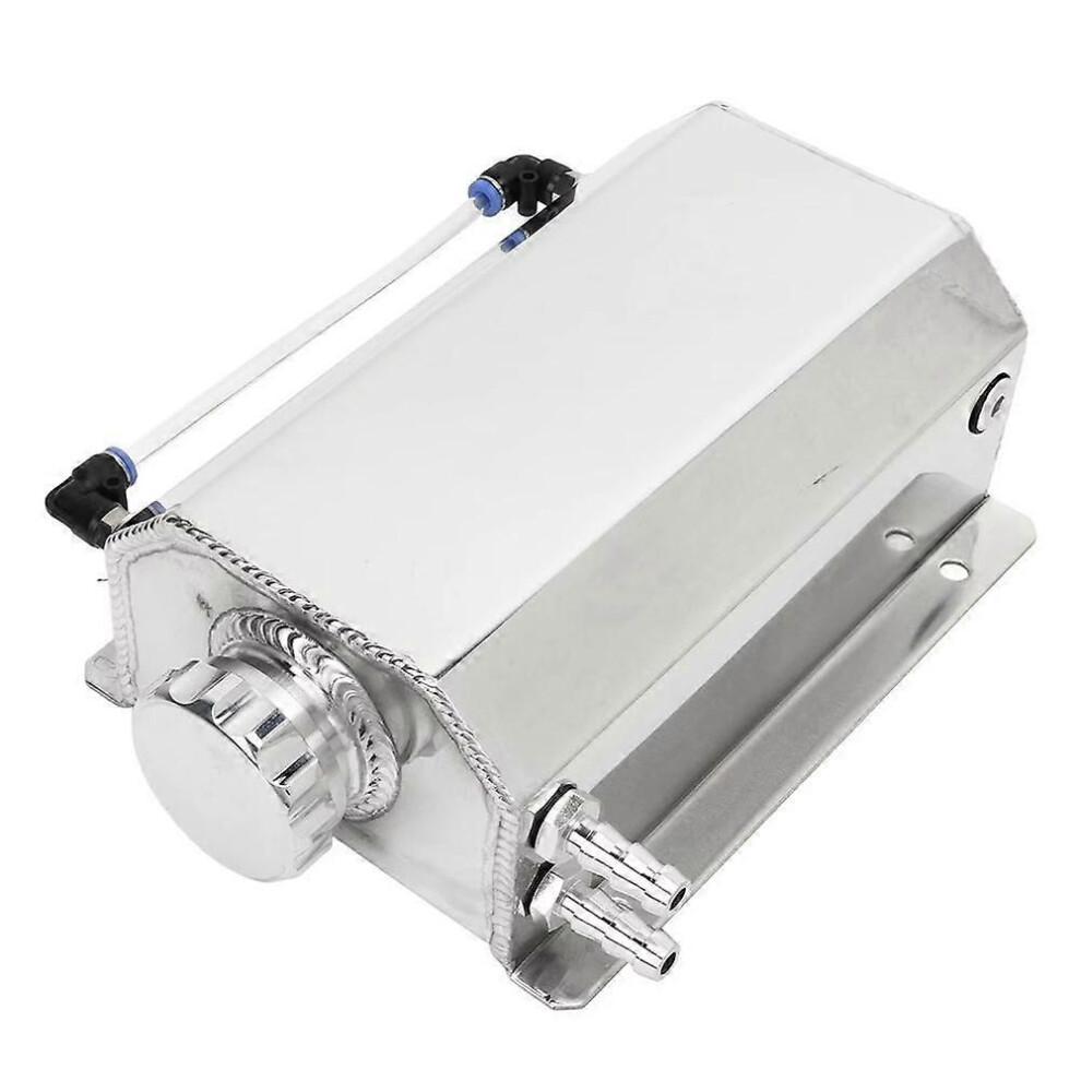 Coolant Overflow Tank Aluminium Alloy 2L Capacity Universal Radiator Reservoir Tank For Most Cars 9152359453325