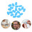 10Paren Blauwe Siliconen Neuskussentjes Antislip 5