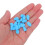 10Paren Blauwe Siliconen Neuskussentjes Antislip 7